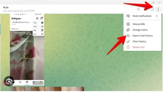 如何导出Telegram聊天记录?